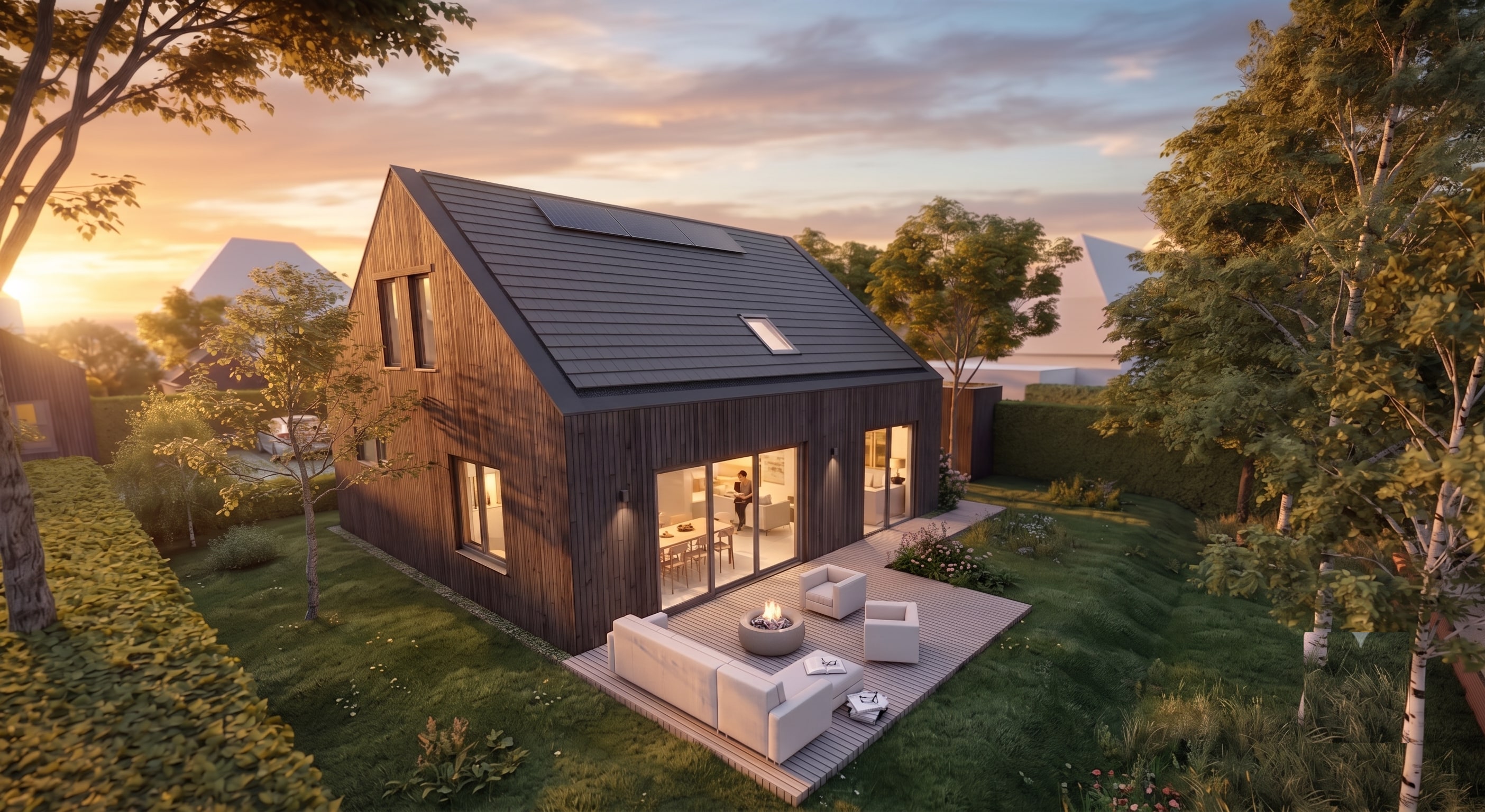 De Schuurwoning – donkere houten nieuwbouwwoning met grote raampartijen, D'Coolenwaerd Heerhugowaard